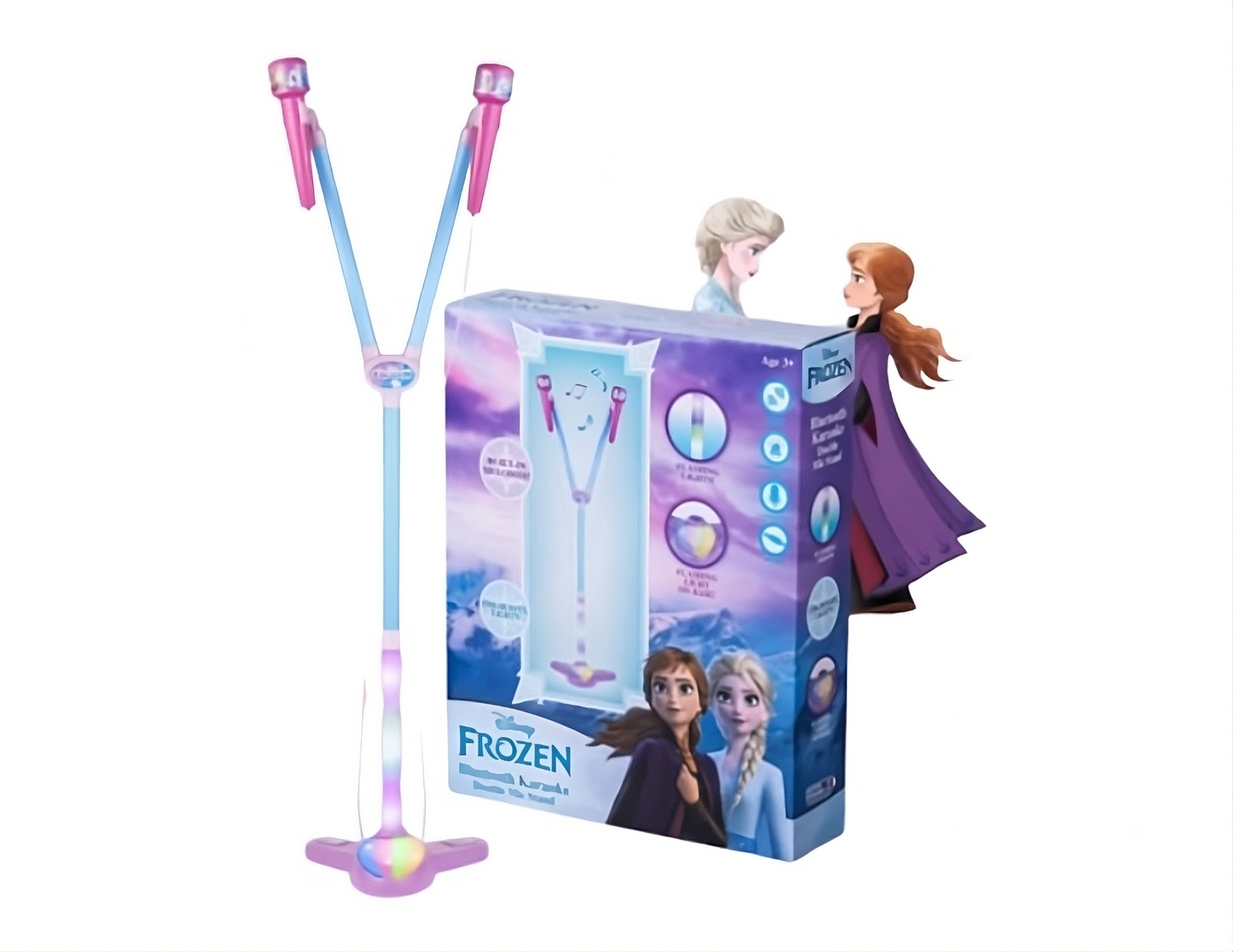 Disney Frozen | Bluetooth Karaoke Double Mic Stand