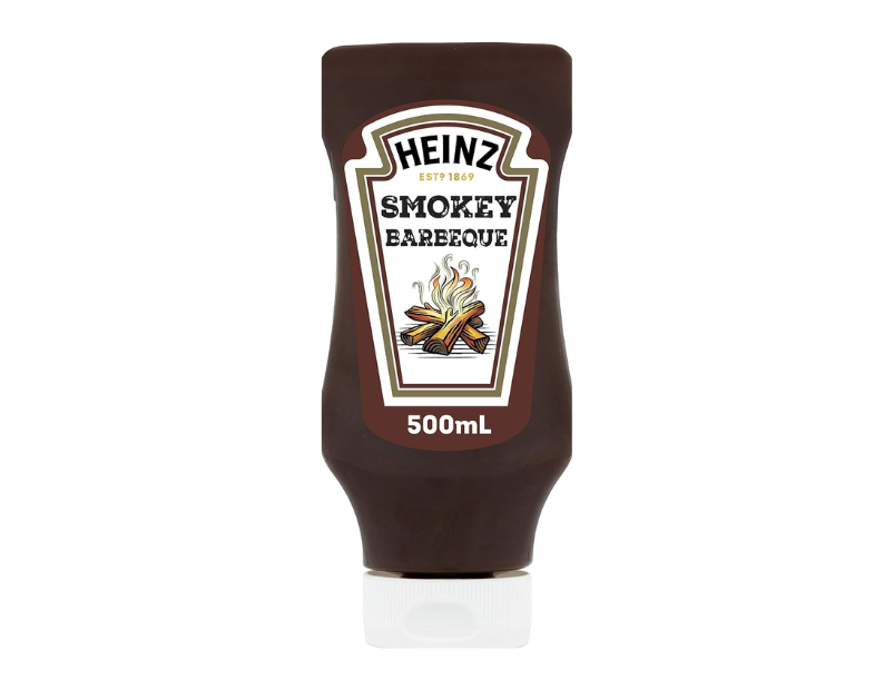 Heinz Smokey BBQ Sauce Barbecue Sauce Dipping and Spreading Condiment 500ml