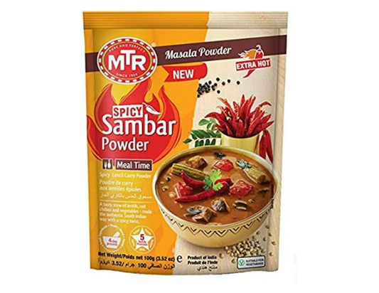 MTR Spicy Sambar Powder, 100 g