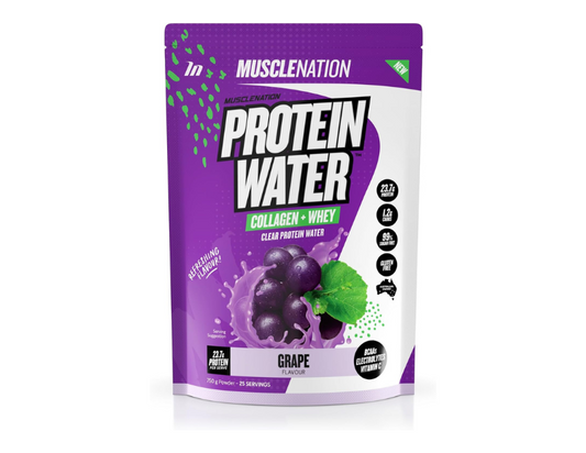 Muscle Nation Grape Protein Water 750g (25 Serves)