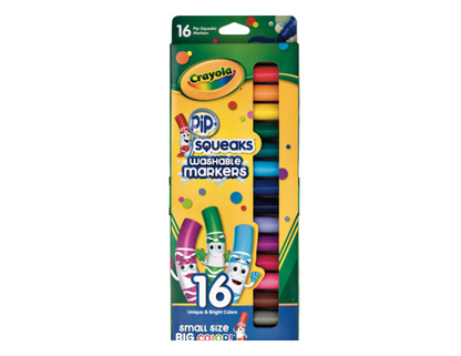 Crayola | Pip-Squeaks Washable Markers - Pack of 16