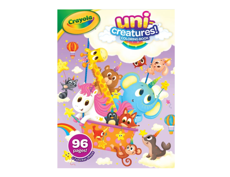 Crayola | Uni-Creatures Colouring Book