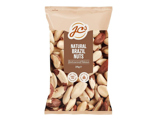 JC's BRAZIL NUTS NATURAL 375g