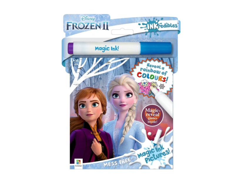 Disney Frozen II INKredibles Magic Ink Pictures - Activity Book