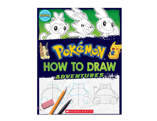 Pokemon | How to Draw Adventures - Book