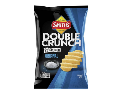 Smith's Double Crunch Original Potato Chips 150 g