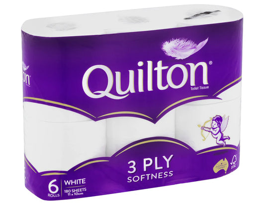 Quilton 3 Ply Toilet Paper Rolls 2 pack