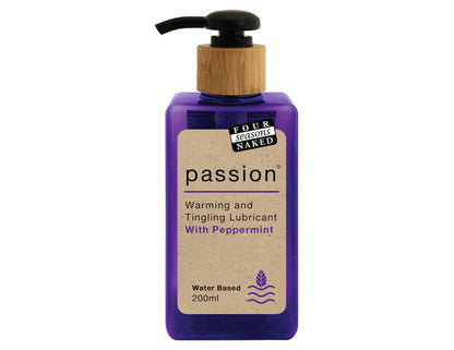 Four Seasons Passion Lubricant Peppermint 200mL