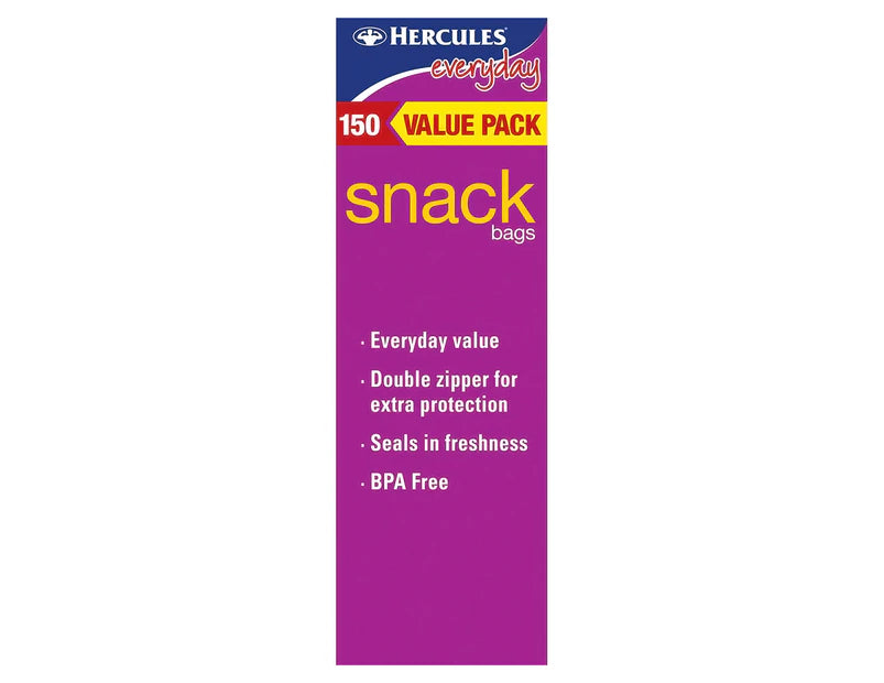 Hercules Everyday Snack Bags 2 pack