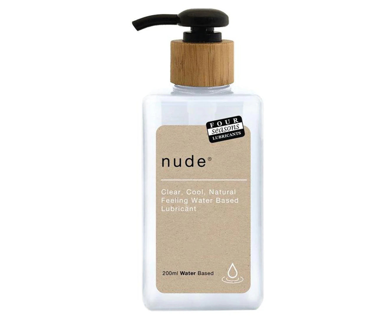 Four Seasons Nude Water Based Lubricant 200 mL