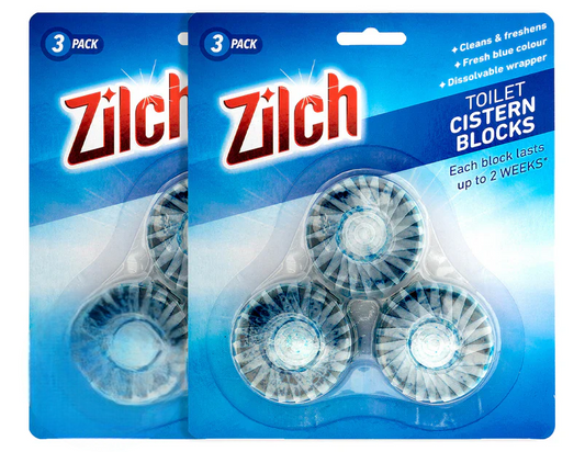 Zilch Long Lasting Toilet Cistern Blocks (2 pack)