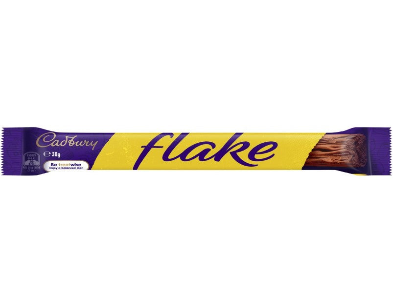 Cadbury Flake Chocolate Bar 30g - 3 Pack