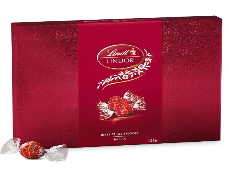 Lindt Lindor Milk Chocolate Box 235g