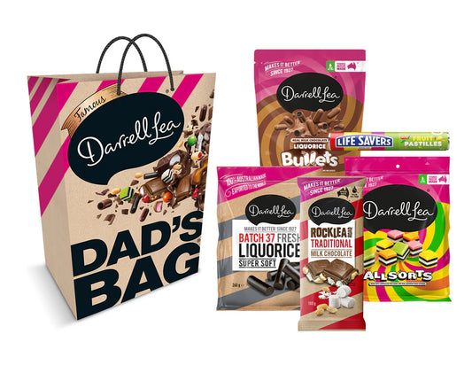 Darrell Lea Father's Day Confectionery Goodie Bag - Perfect Dad's Gift