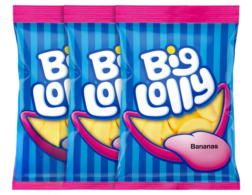 Big Lolly Bananas 100g - 3 Pack