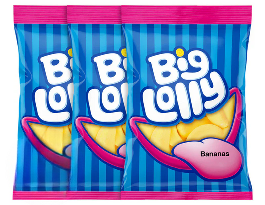 Big Lolly Bananas 100g - 3 Pack