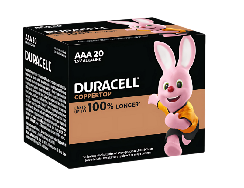 Duracell | Coppertop - AAA 20 Pack Batteries