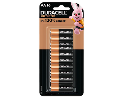 Duracell | Coppertop - AA 16 Pack Batteries