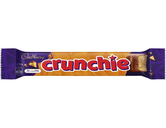 Cadbury Crunchie Chocolate Bar 50g - 3 Pack