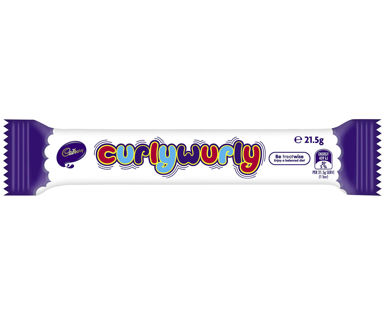 Cadbury Curly Wurly Bars 21.5g (48 pack)