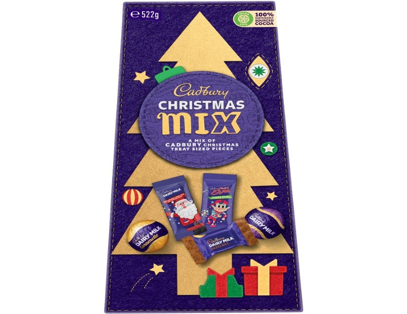 Cadbury Chocolate Christmas Mixed 522g