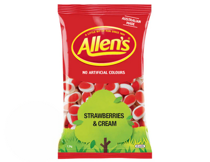 Allen's Strawberries & Cream 1.3kg