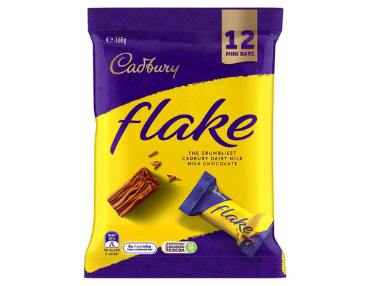 Cadbury Flake Chocolate Share Pack 168g - 3 pack