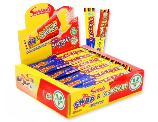 Swizzels Snap & Crackle Chew Bars 18g - 60 Pack