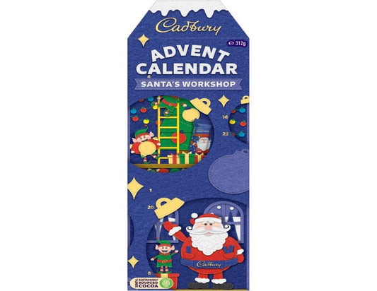 Cadbury Dairy Milk 3D Chocolate Christmas Advent Calendar 312g