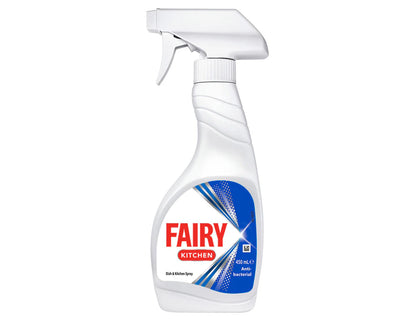 Fairy Kitchen Dish & Kitchen Antibacterial Spray 450mL - 4 Pack