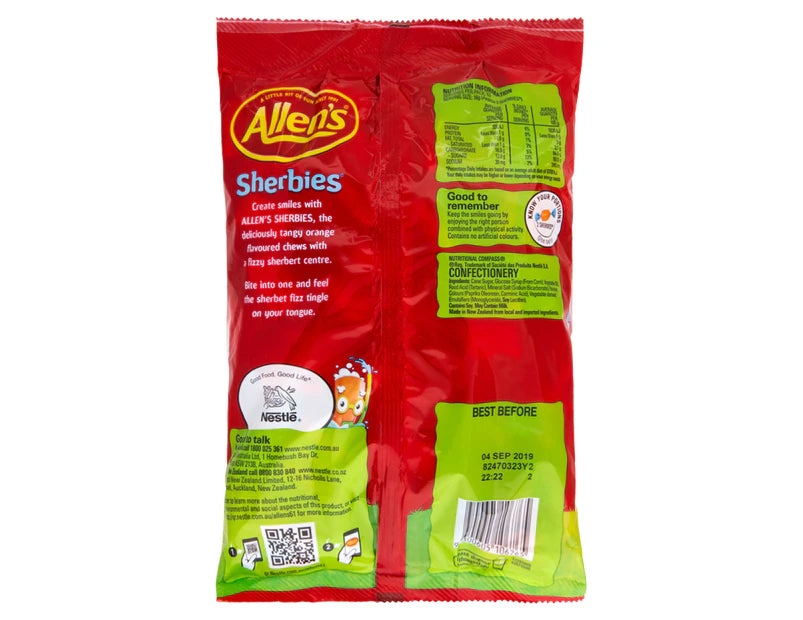 Allen's Sherbies 850g