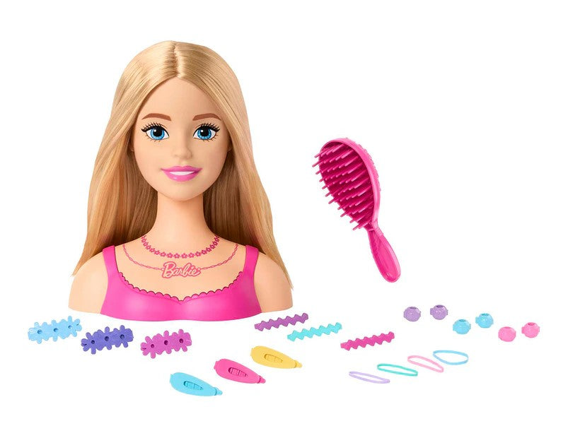 21 Piece Barbie Styling Head Doll