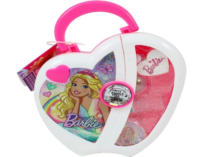 Barbie Heart Case with Assorted Candy & Fashion Accessories