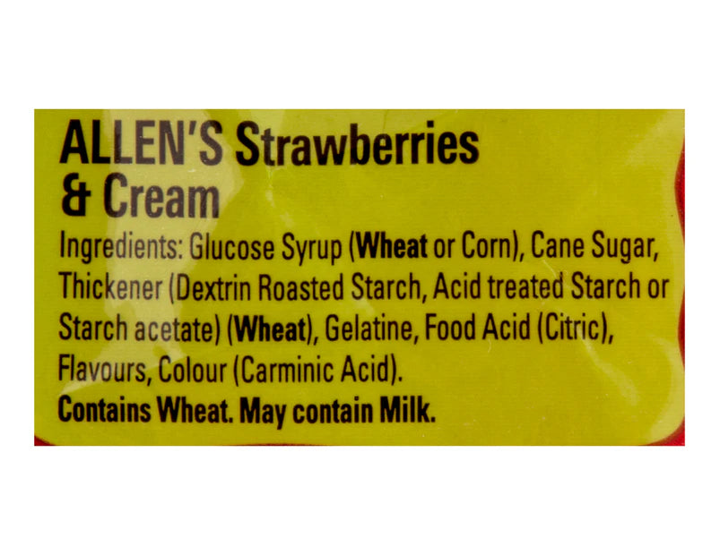 Allen's Strawberries & Cream 1.3kg