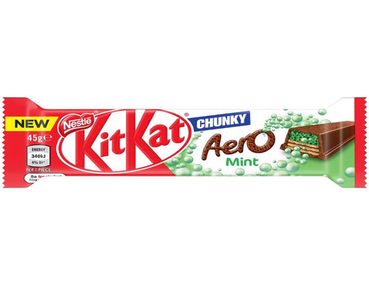 KitKat Chunky Aero Mint 45g - 3 Pack