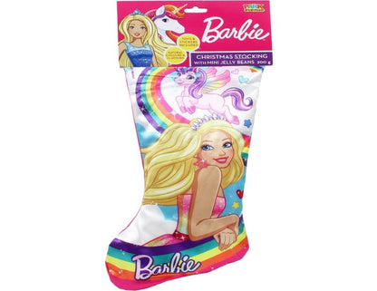 Barbie/Paw Patrol Stocking With Mini Jelly Beans 200g - Assorted