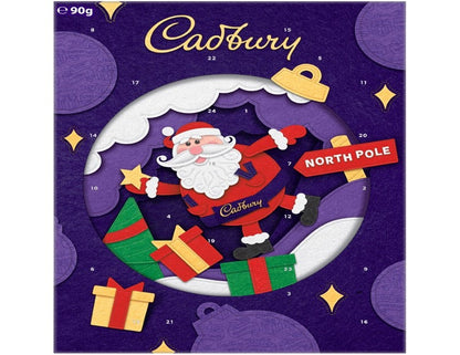 Cadbury Dairy Milk Chocolate Christmas Advent Calendar 90g