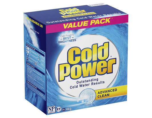 Cold Power Advanced Clean Front & Top Loader Laundry Powder 4kg