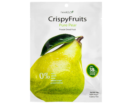 CrispyFruits Freeze Dried Pure Pear 10g - 12 Pack