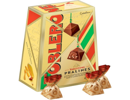 Toblerone Pralines Chocolate -Honey & Almond Nougat- 45g