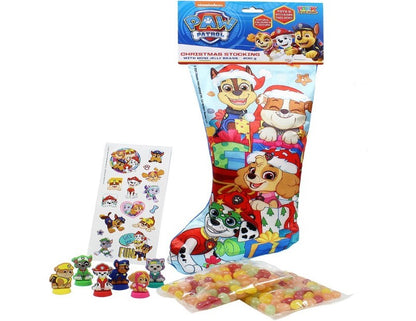 Barbie/Paw Patrol Stocking With Mini Jelly Beans 200g - Assorted