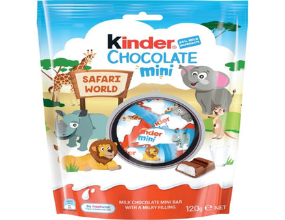 Kinder Chocolate Mini Safari World 120g - 2 Pack