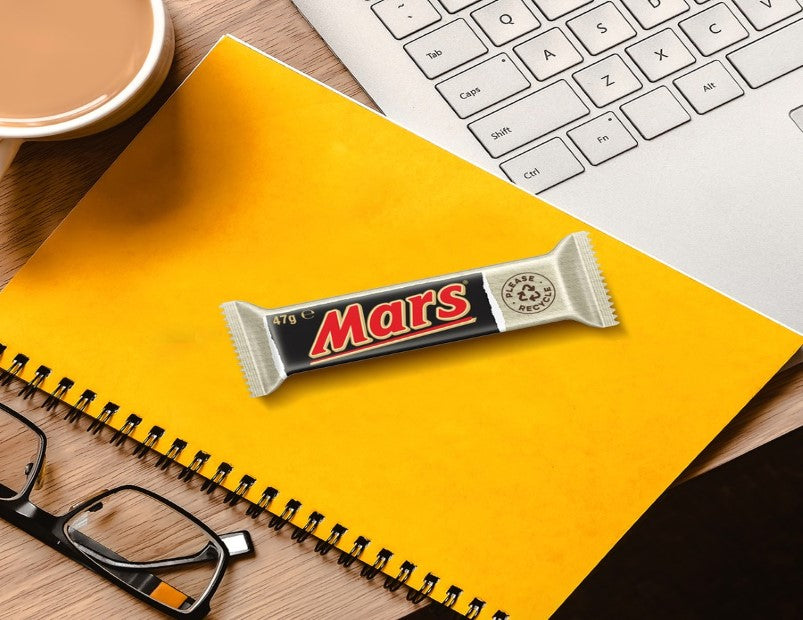 Mars Milk Chocolate Bar Caramel Nougat 47g - 3 Pack