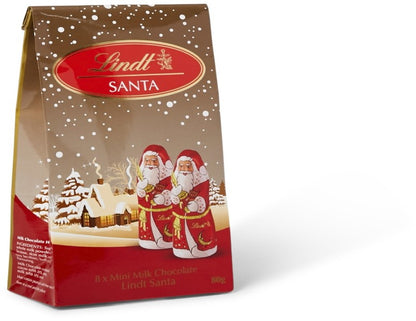 Lindt Mini Santa Pouch Bag 80g