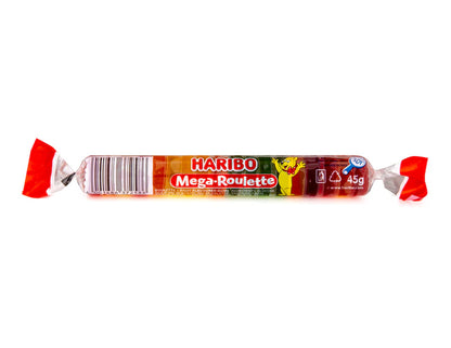 Haribo Mega Roulette Fruit Flavoured Gums 45g - 40 Pack