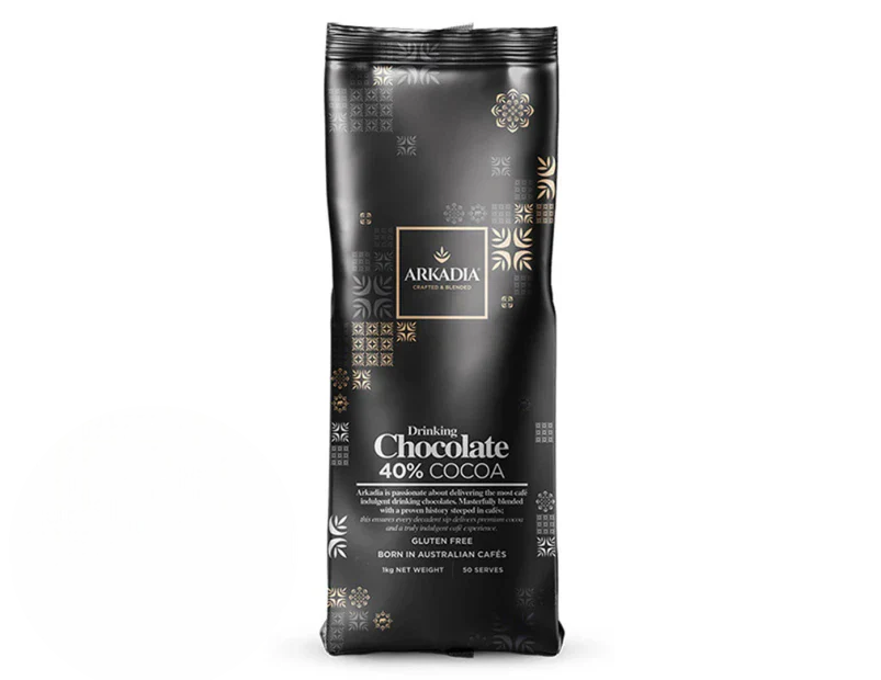 Arkadia Hot/Cold Drinking Chocolate (40% Cocoa) – 1kg