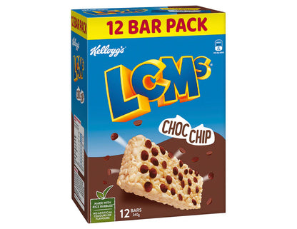 Kellogg's LCMs Choc Chip Bars – 240g - 2 Pack