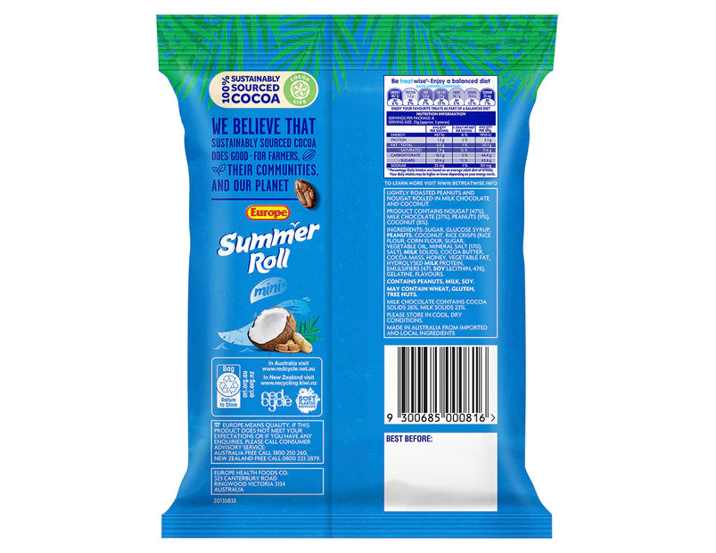 Europe Summer Roll Minis 150g 3 pack