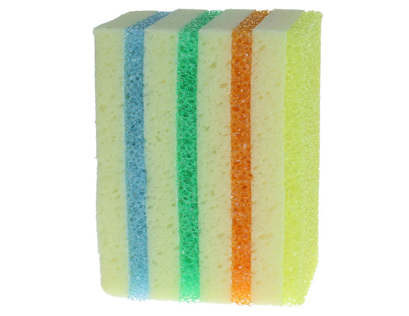 Sponge Daddy Dual-Sided Sponge + Scrubber 4 piece