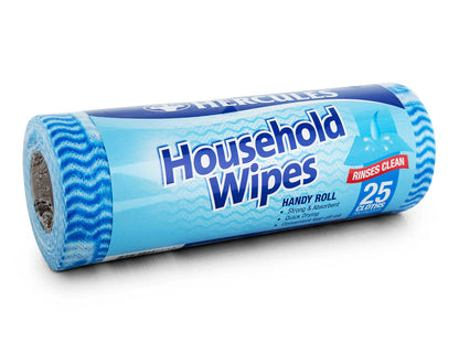 Hercules Household Wipes Handy Roll 25 piece - Randomly Selected